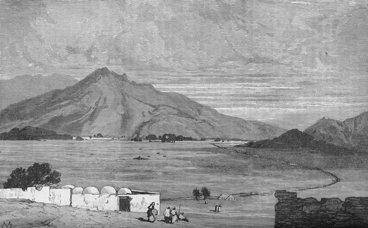 ساحة معركة Maiwand ، c1880 بواسطة غير معروف