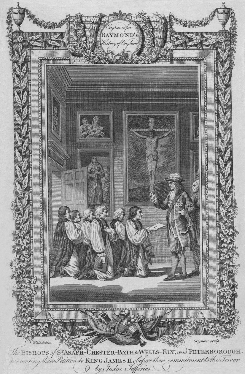 أساقفة Stasaph-Chester-Bath & Wells- Ely and Peterborough ، c1787 بواسطة غير معروف