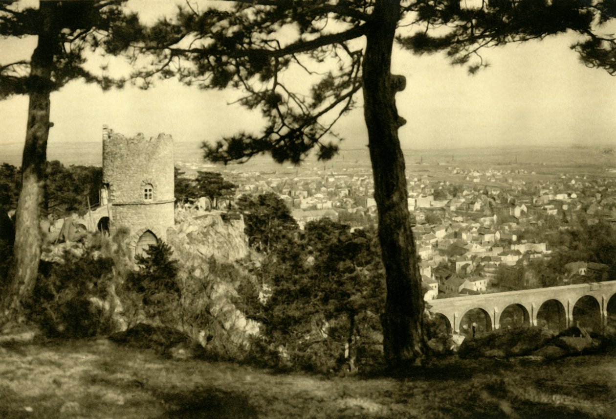 البرج الأسود ، مودلينغ ، النمسا السفلى ، c1935. بواسطة غير معروف