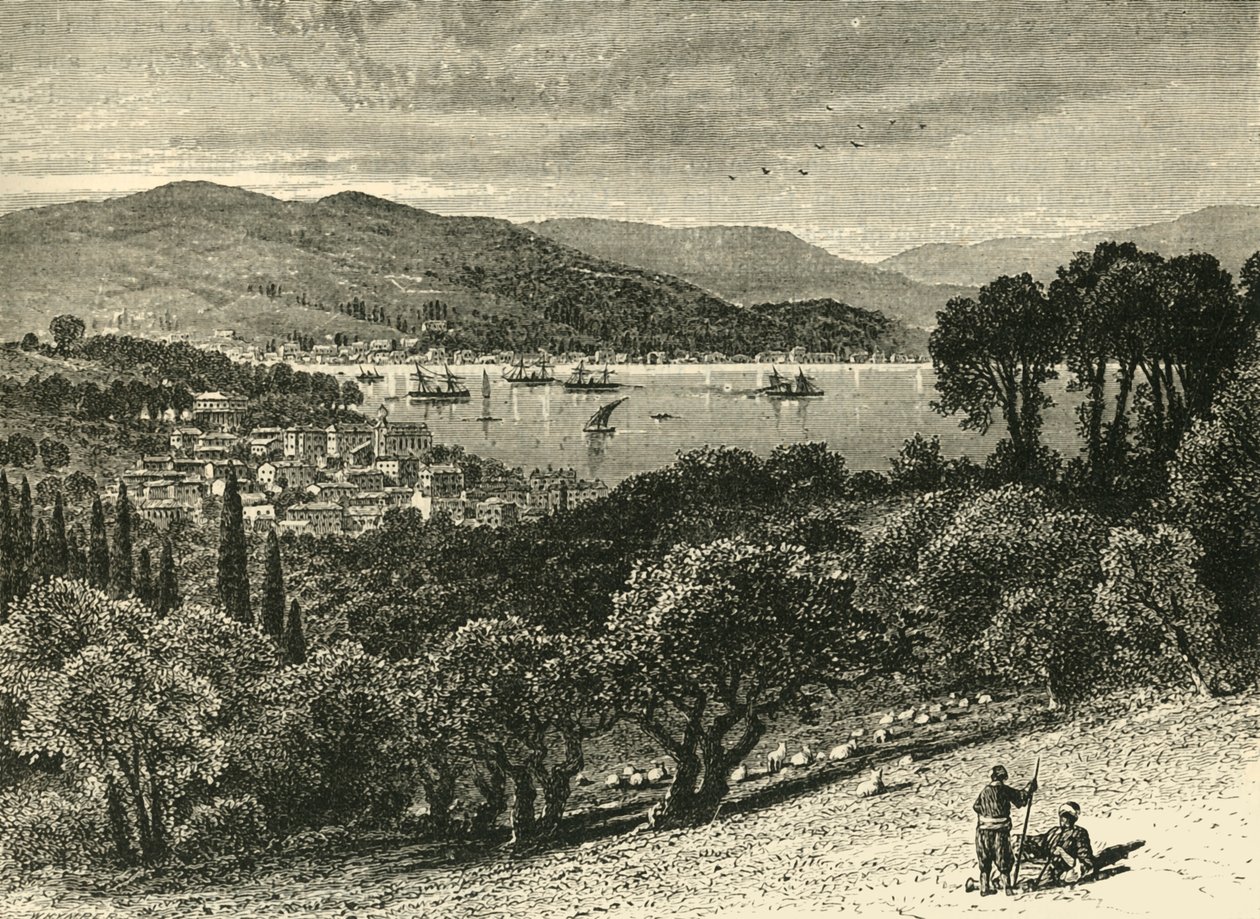 البوسفور ، من ثيرابيا ، 1890. بواسطة غير معروف