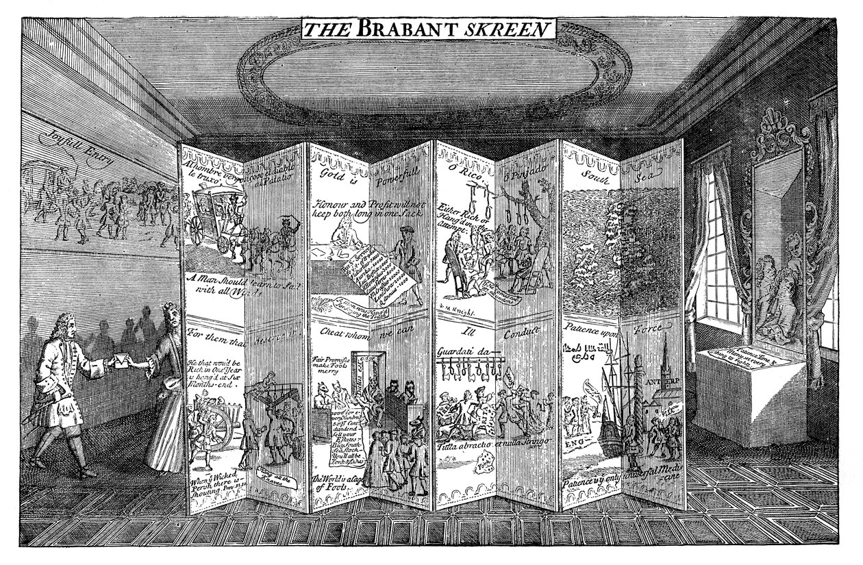The Brabant Skreen ، 1721 بواسطة غير معروف
