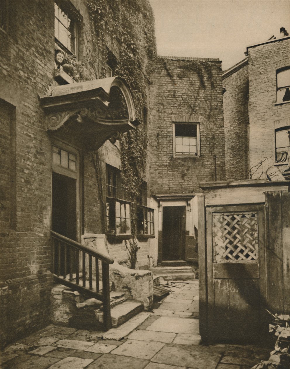 The Bridge House in George Row ، Bermondsey ، c1935. بواسطة غير معروف