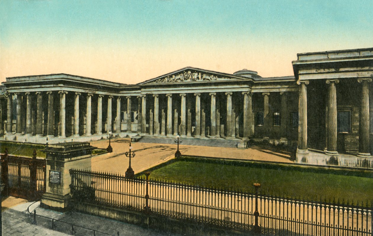 المتحف البريطاني ، لندن ، c1910. بواسطة غير معروف