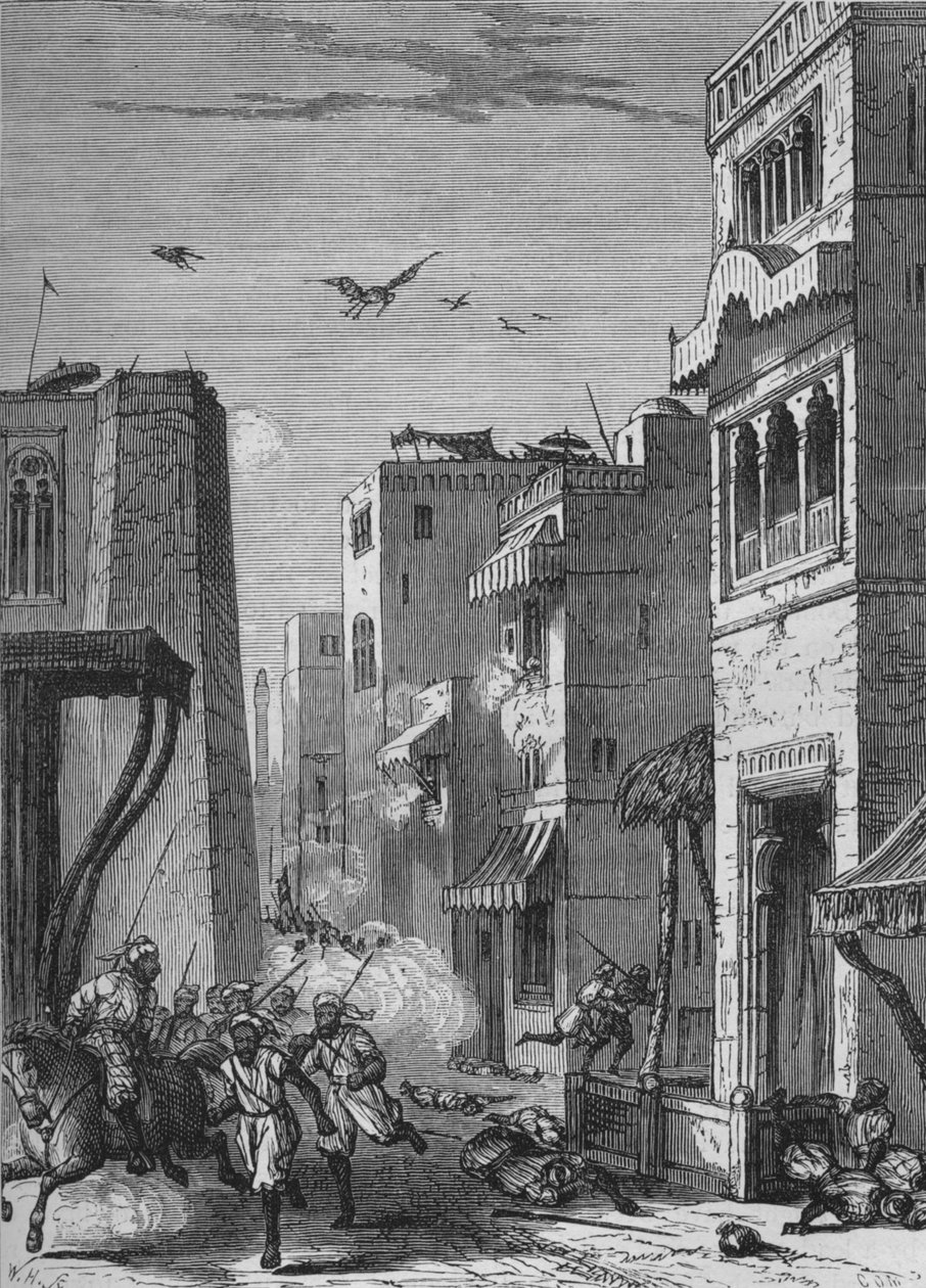 دخول القوات البريطانية إلى مولتان ، c1880 بواسطة غير معروف