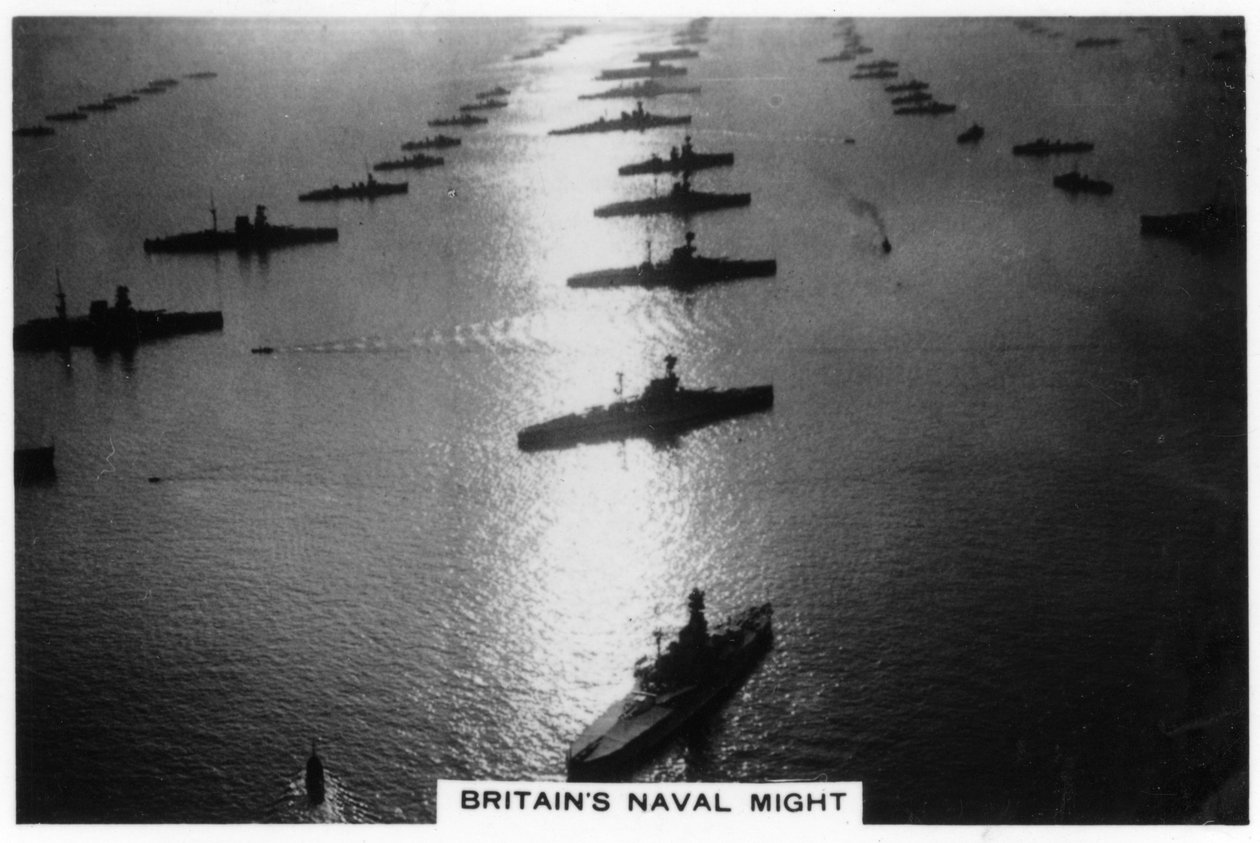 الأسطول البريطاني في مراجعة King George Vs Jubilee ، Spithead ، يوليو 1935 ، 1937 بواسطة غير معروف