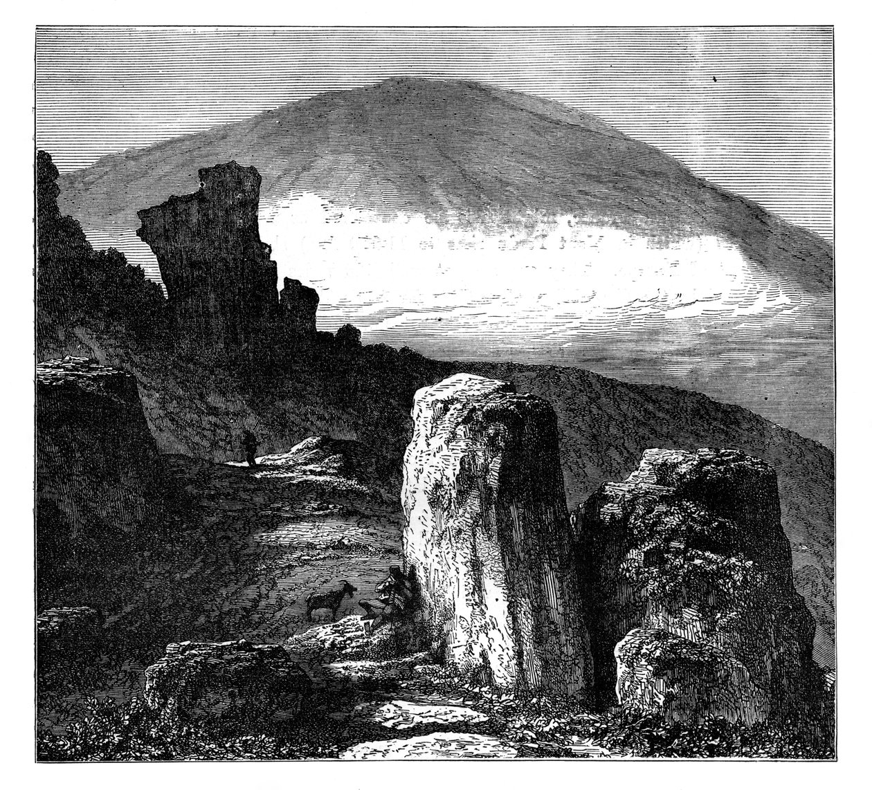 The Brocken ، أو Blocksberg ، جبال هارز ، ألمانيا ، c1890 بواسطة غير معروف