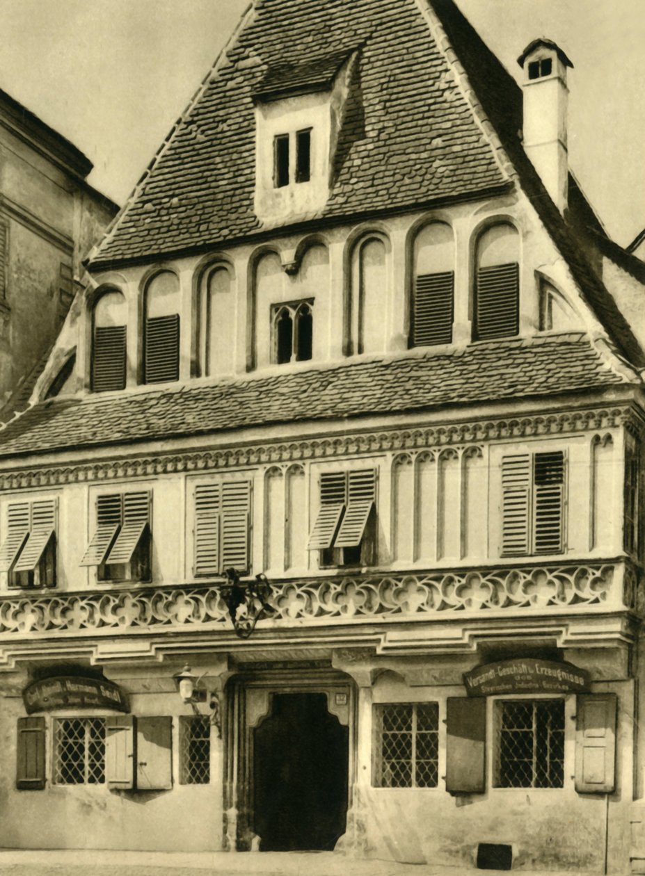 Bummerlhaus ، Steyr an der Enns ، النمسا العليا ، c1935. بواسطة غير معروف
