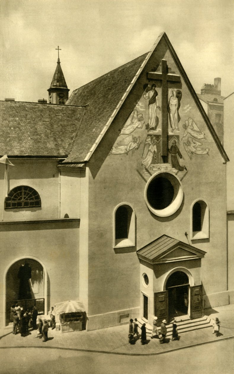 كنيسة Capuchin ، فيينا ، النمسا ، c1935. بواسطة غير معروف