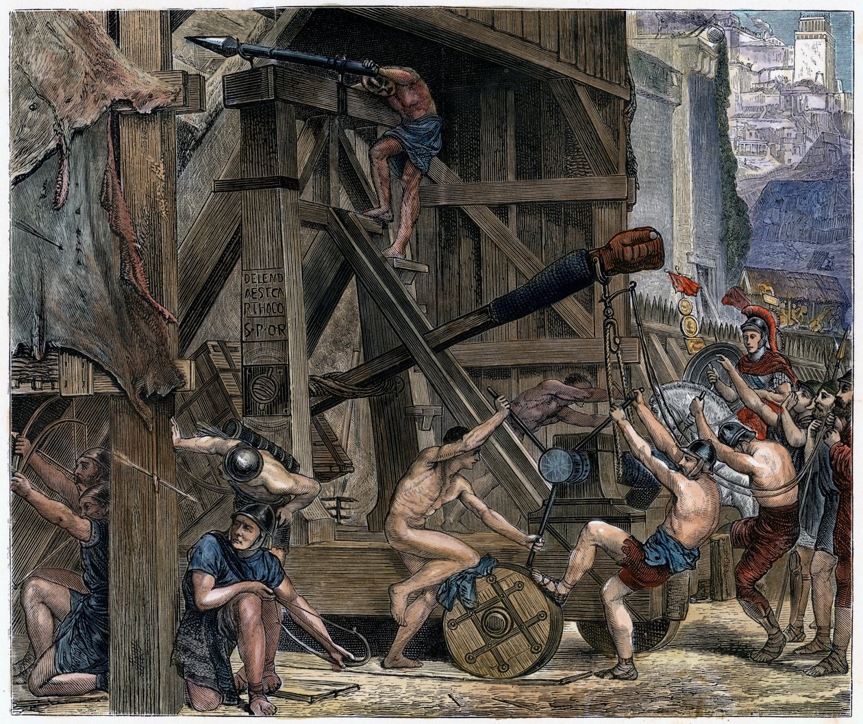 المنجنيق ، c1868 بواسطة غير معروف