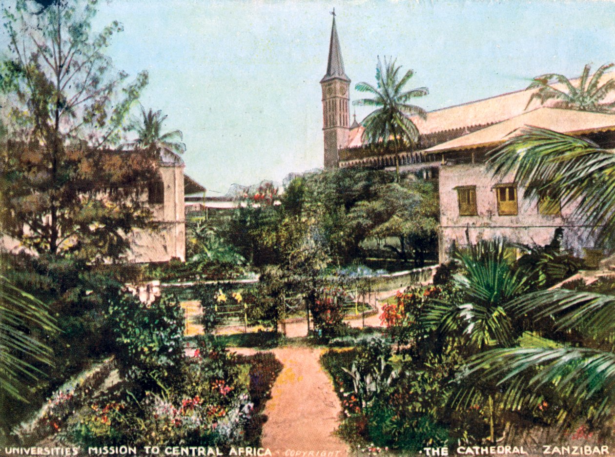 الكاتدرائية ، زنجبار ، تنزانيا ، أفريقيا ، 1904 بواسطة غير معروف