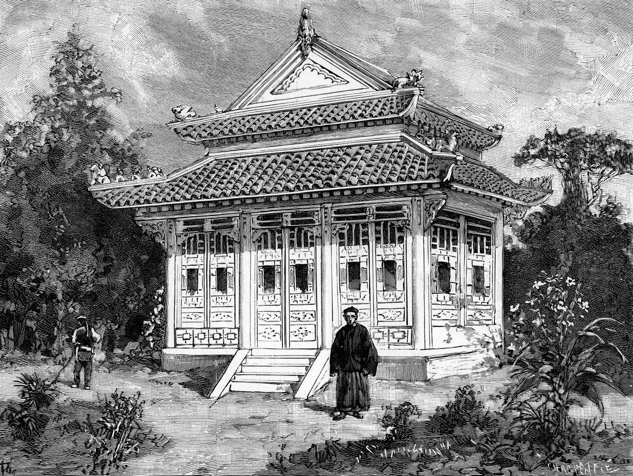 البيت الصيني 1889 بواسطة غير معروف
