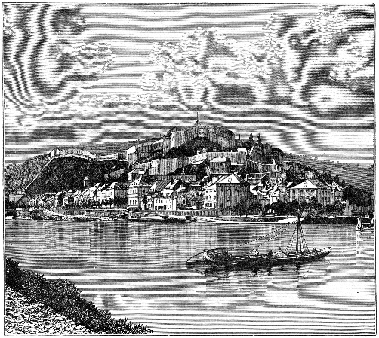 قلعة نامور 1898 بواسطة غير معروف