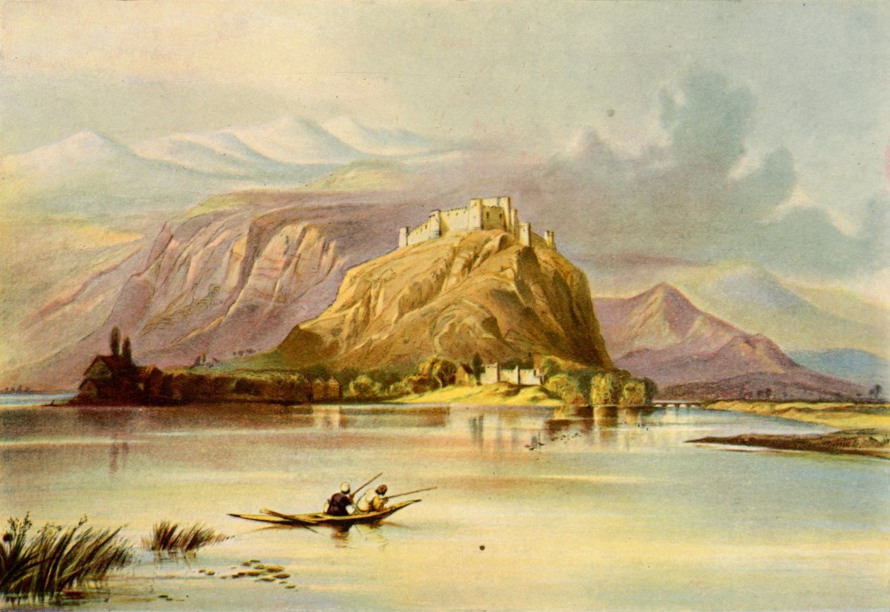 مدينة سريناجار كشمير وحصن هوري بوربوت ، 1840s ، 1901. بواسطة غير معروف
