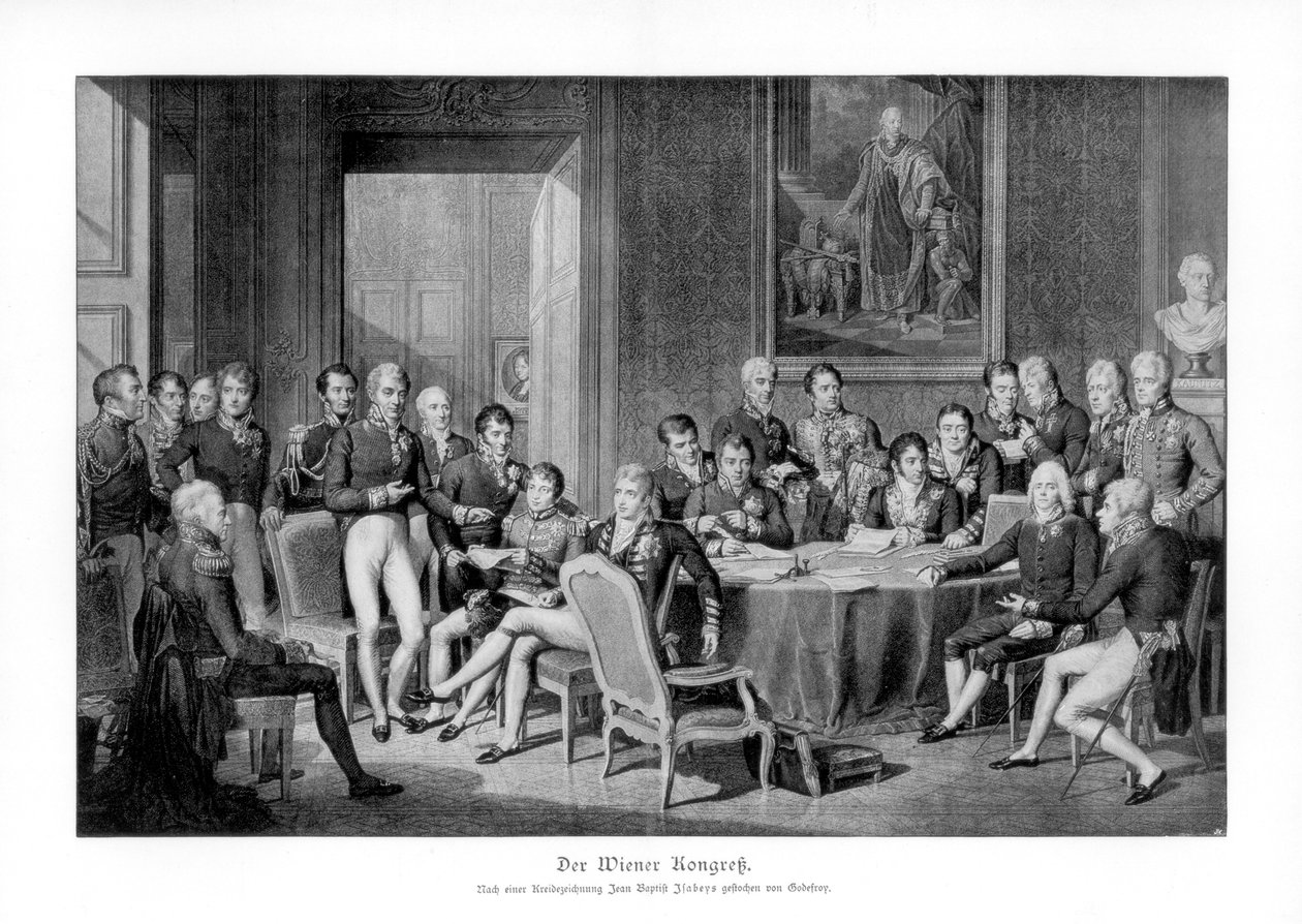 مؤتمر فيينا ، 1814-1815 1900 بواسطة غير معروف