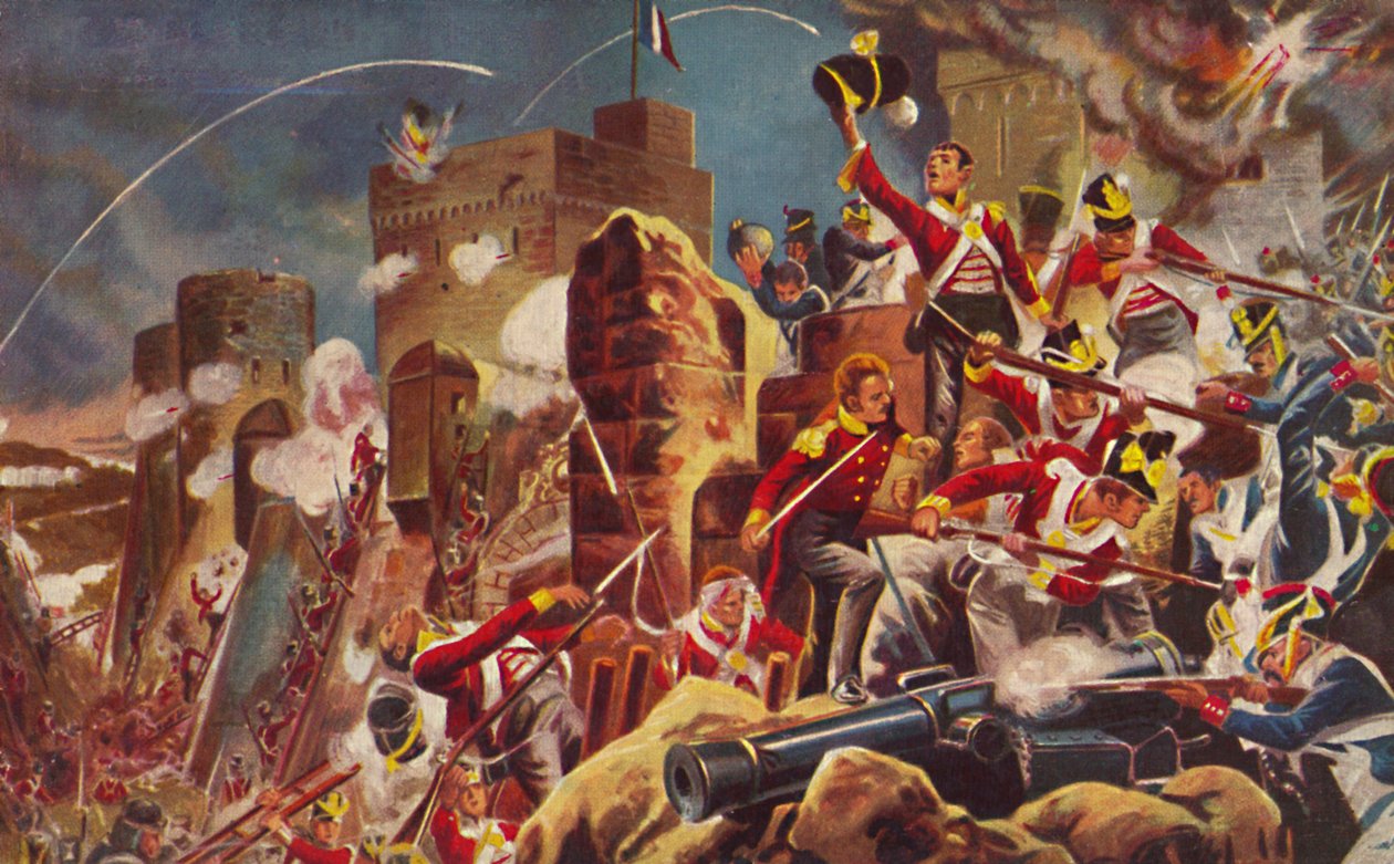 كونوت رينجرز. الاستيلاء على القلعة في بطليوس ، 1812 ، 1939 بواسطة غير معروف
