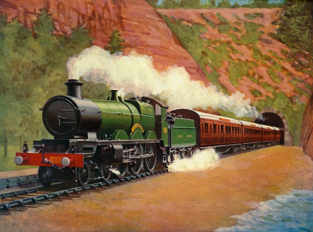 The Cornish Riviera Express Great Western Railway ، 1930. بواسطة غير معروف