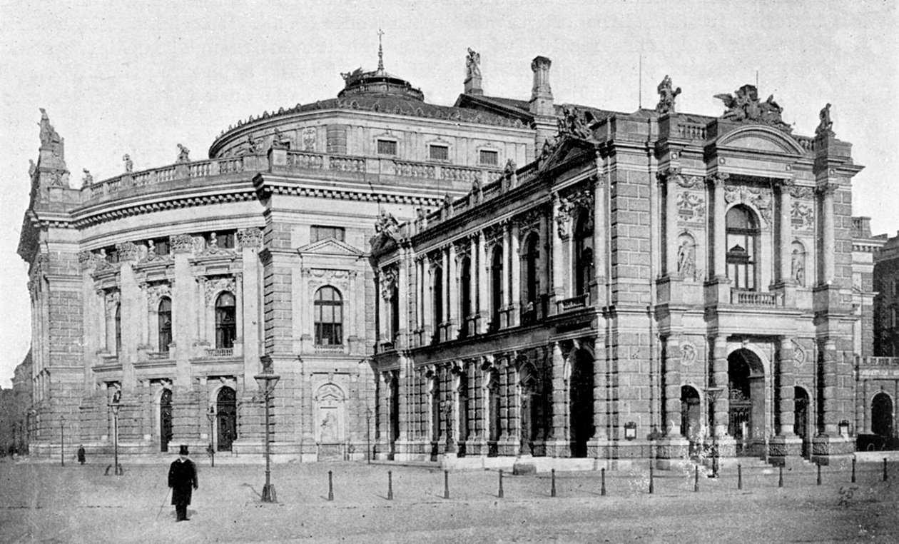 مسرح المحكمة ، فيينا ، النمسا ، 1899 بواسطة غير معروف