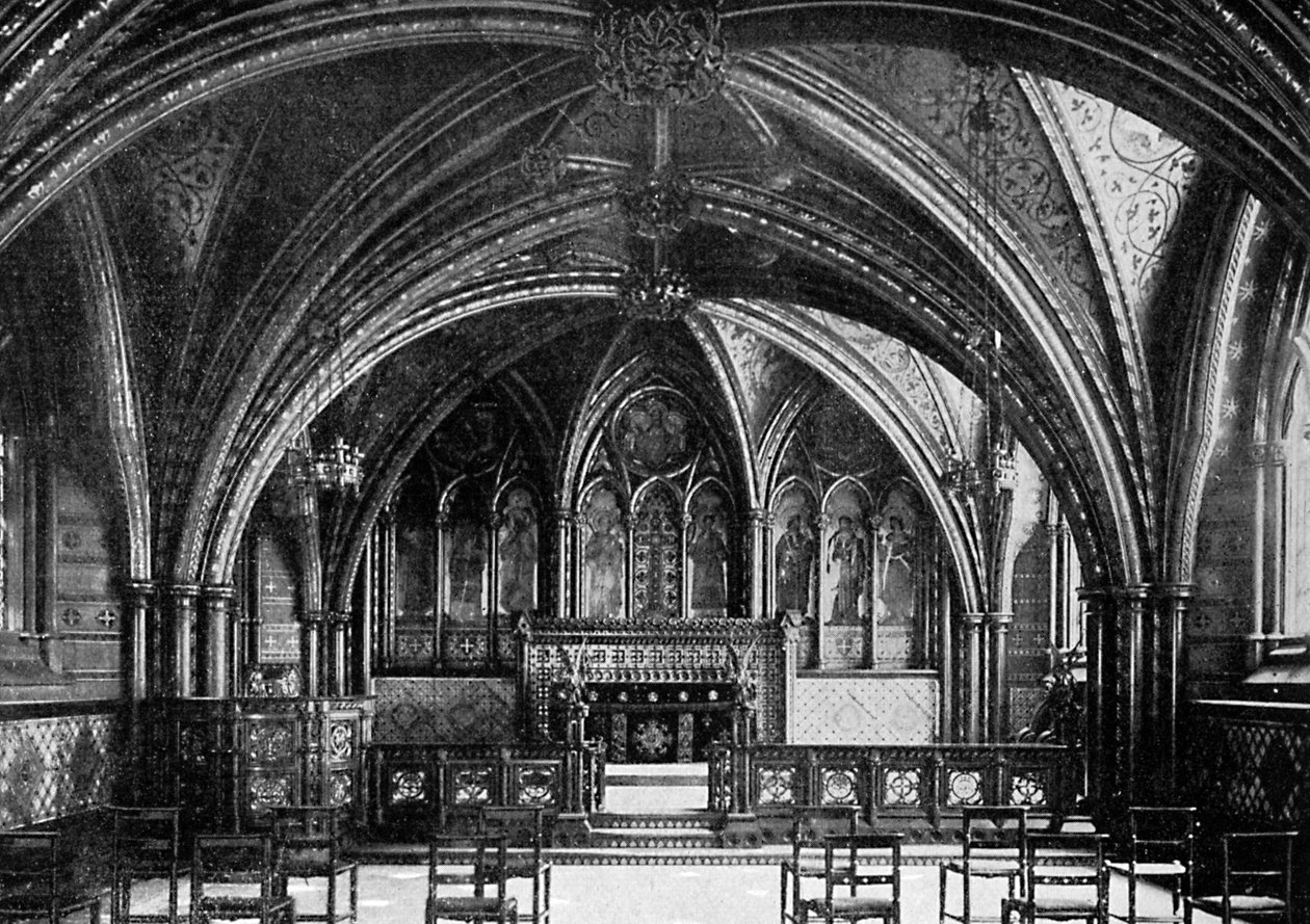 The Crypt Chapel ، وستمنستر ، c1920 بواسطة غير معروف