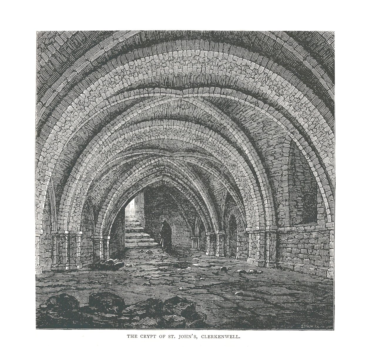 سرداب القديس يوحنا ، 1878 بواسطة غير معروف
