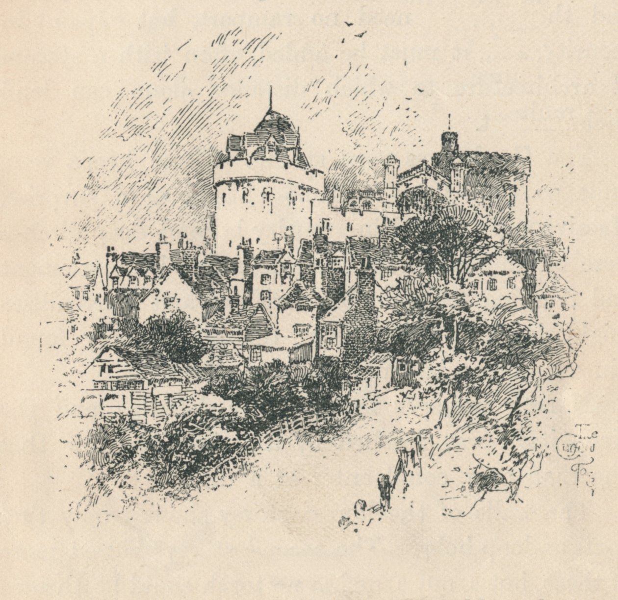 برج حظر التجول 1895 بواسطة غير معروف