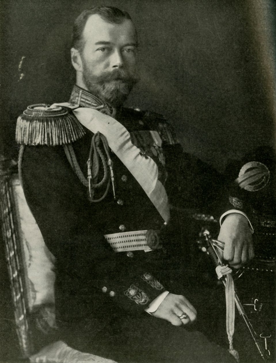 قيصر روسيا ، 1910s ، 1919. بواسطة غير معروف