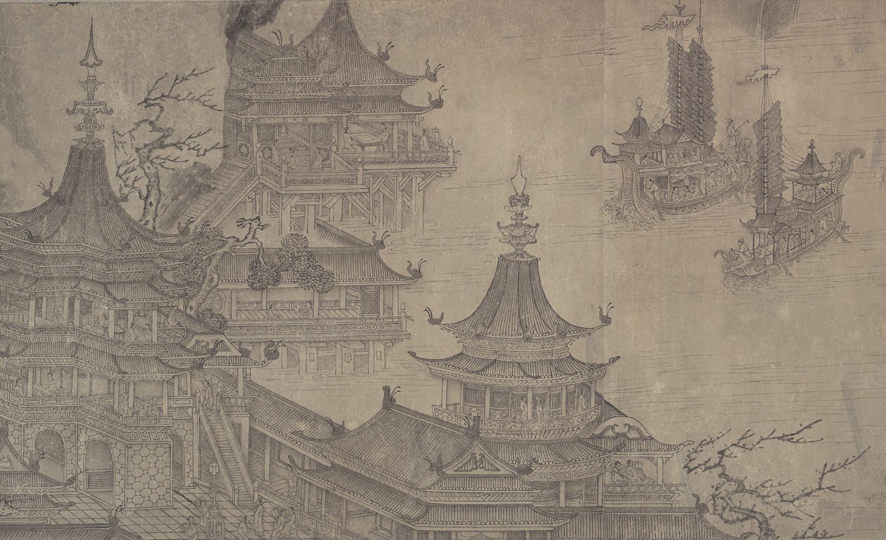 قصر دامينغ ، أوائل القرن الخامس عشر. بواسطة غير معروف