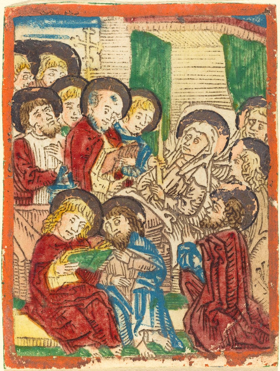 وفاة العذراء 1480 - 1490. بواسطة غير معروف