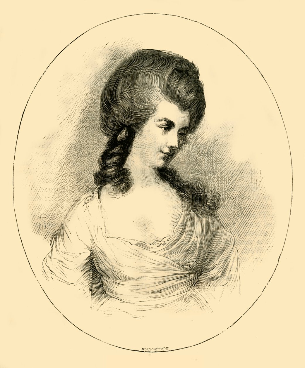 دوقة ديفونشاير ، c1780 ، 1881. بواسطة غير معروف