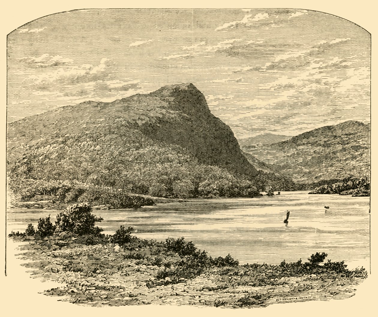 عش النسور ، 1898. بواسطة غير معروف