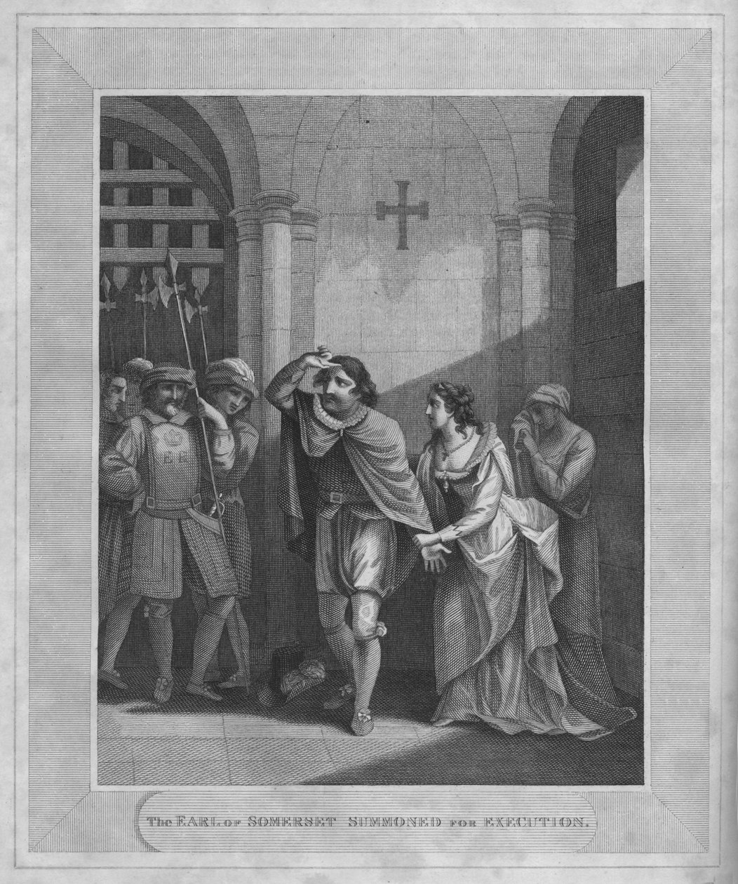 تم استدعاء إيرل سومرست للتنفيذ ، 1838 بواسطة غير معروف