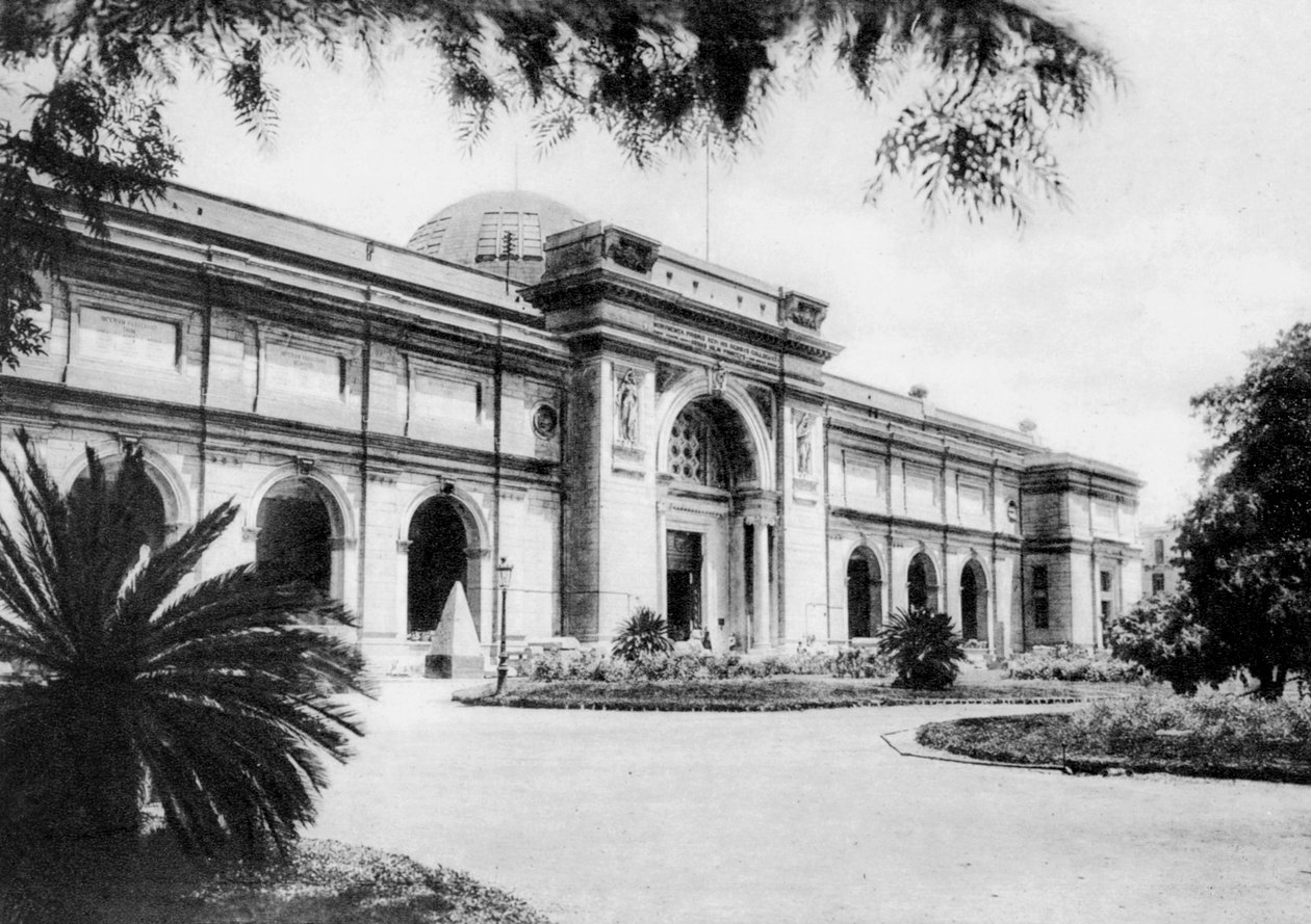المتحف المصري ، القاهرة ، مصر ، 1920 م بواسطة غير معروف