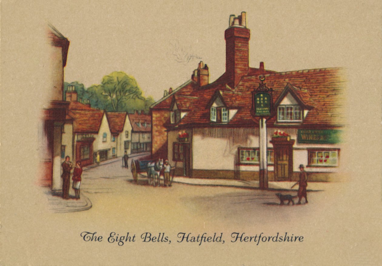 The Eight Bells ، هاتفيلد ، هيرتفوردشاير ، 1939 بواسطة غير معروف