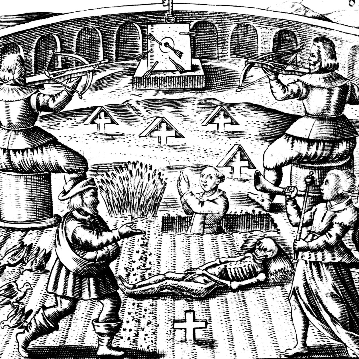المفتاح الثامن لباسل فالنتين ، الراهب الألماني الأسطوري في القرن الخامس عشر ، 1651 بواسطة غير معروف