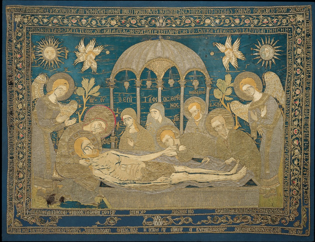 تطريز مذبح القبر ، 1682 بواسطة غير معروف