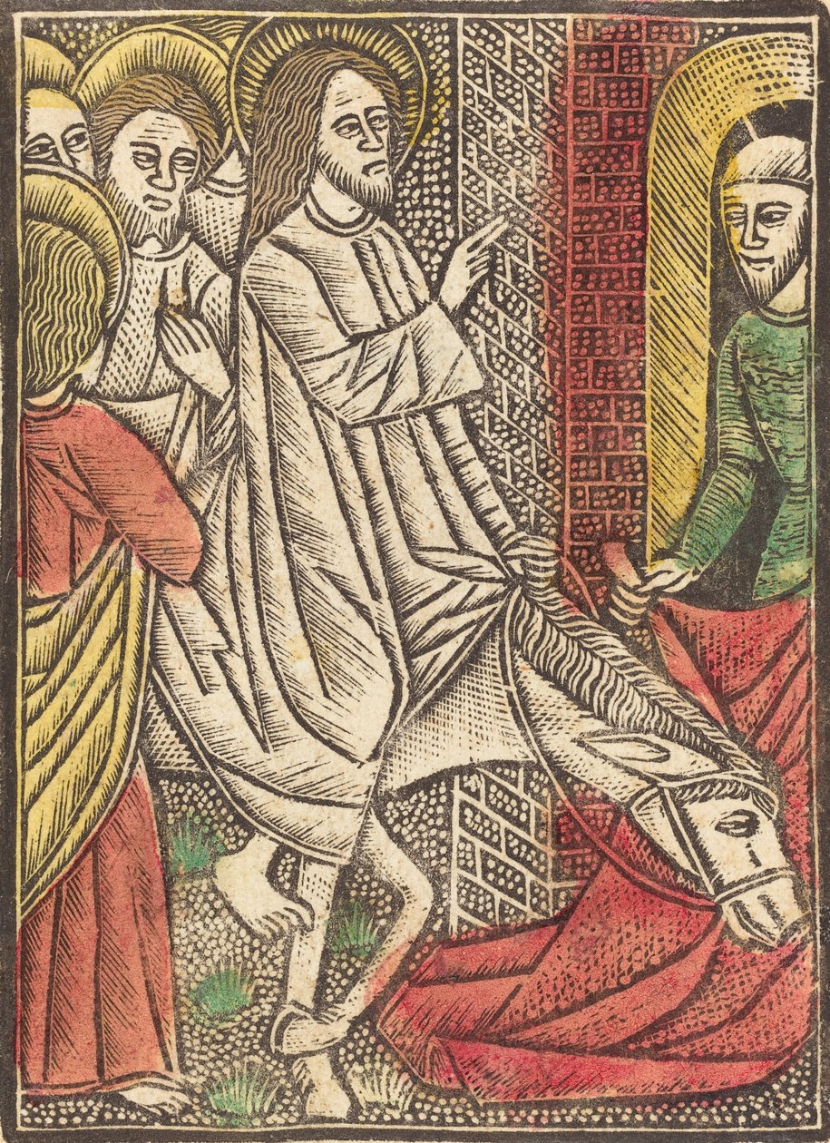 الدخول الى القدس ، ج. 1480. بواسطة غير معروف