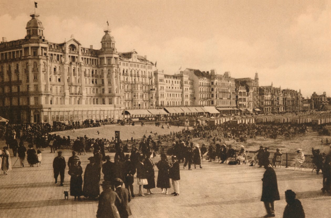 ال Esplanade ينظر إليه من Kursaal ، c1928 بواسطة غير معروف
