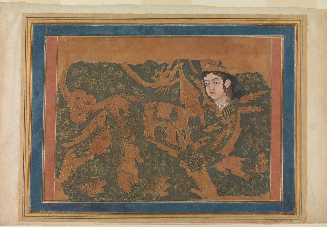 المخلوق الرائع البراق ، كاليفورنيا. 1660-80. بواسطة غير معروف