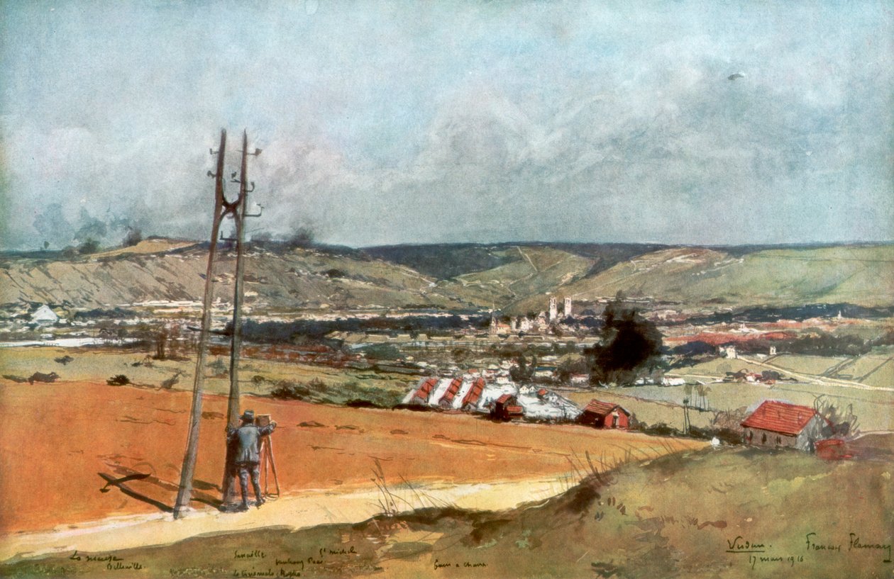 فورت شوم ، فردان ، فرنسا ، 19 مارس 1916 ، 1926 بواسطة غير معروف