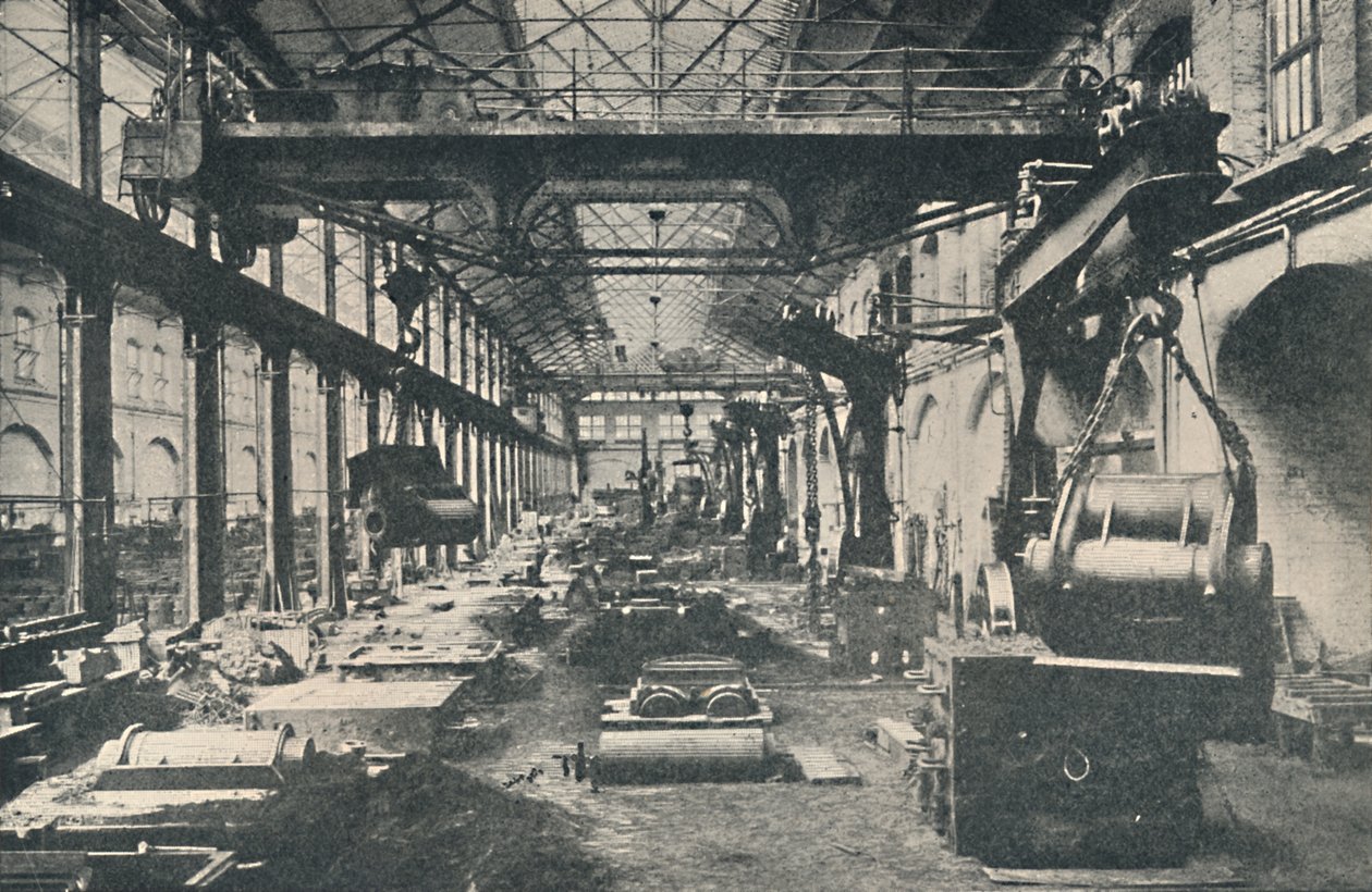 المسبك في Swindon Works ، c1917 بواسطة غير معروف
