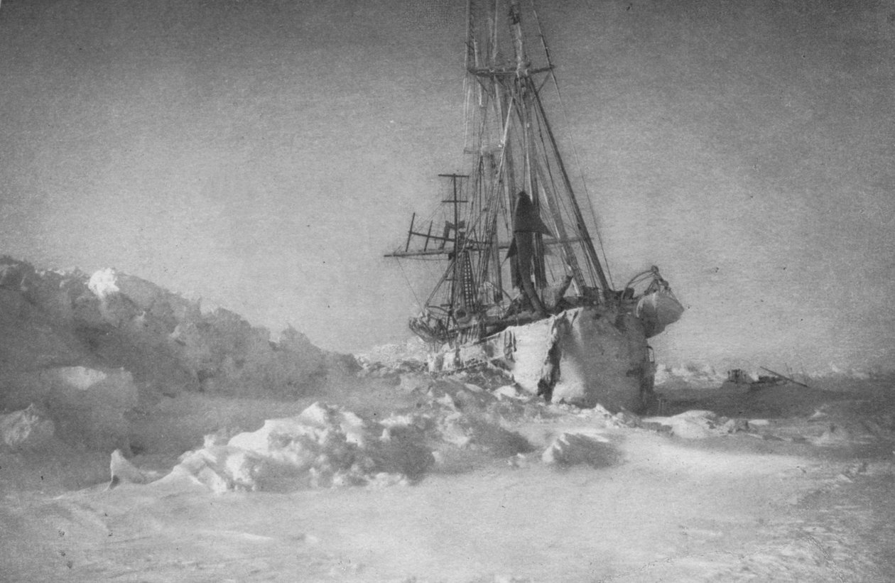 The Fram in the Ice، 1895، 1897 بواسطة غير معروف