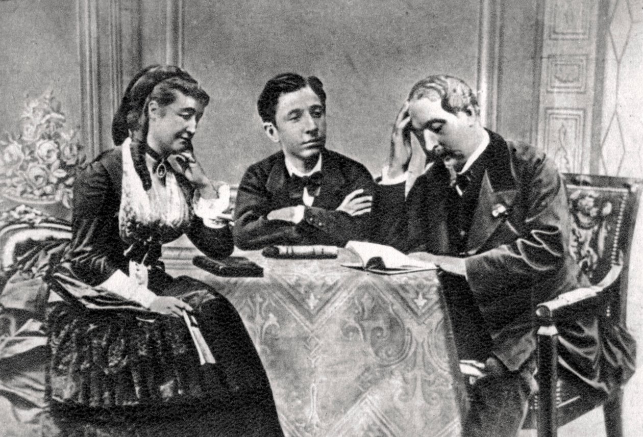 الأسرة الإمبراطورية الفرنسية في المنفى ، تشيسلهيرست ، كينت ، 1871-1873 بواسطة غير معروف