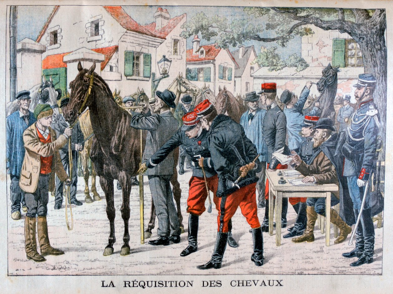 الجيش الفرنسي يشتري الخيول ، 1904 بواسطة غير معروف