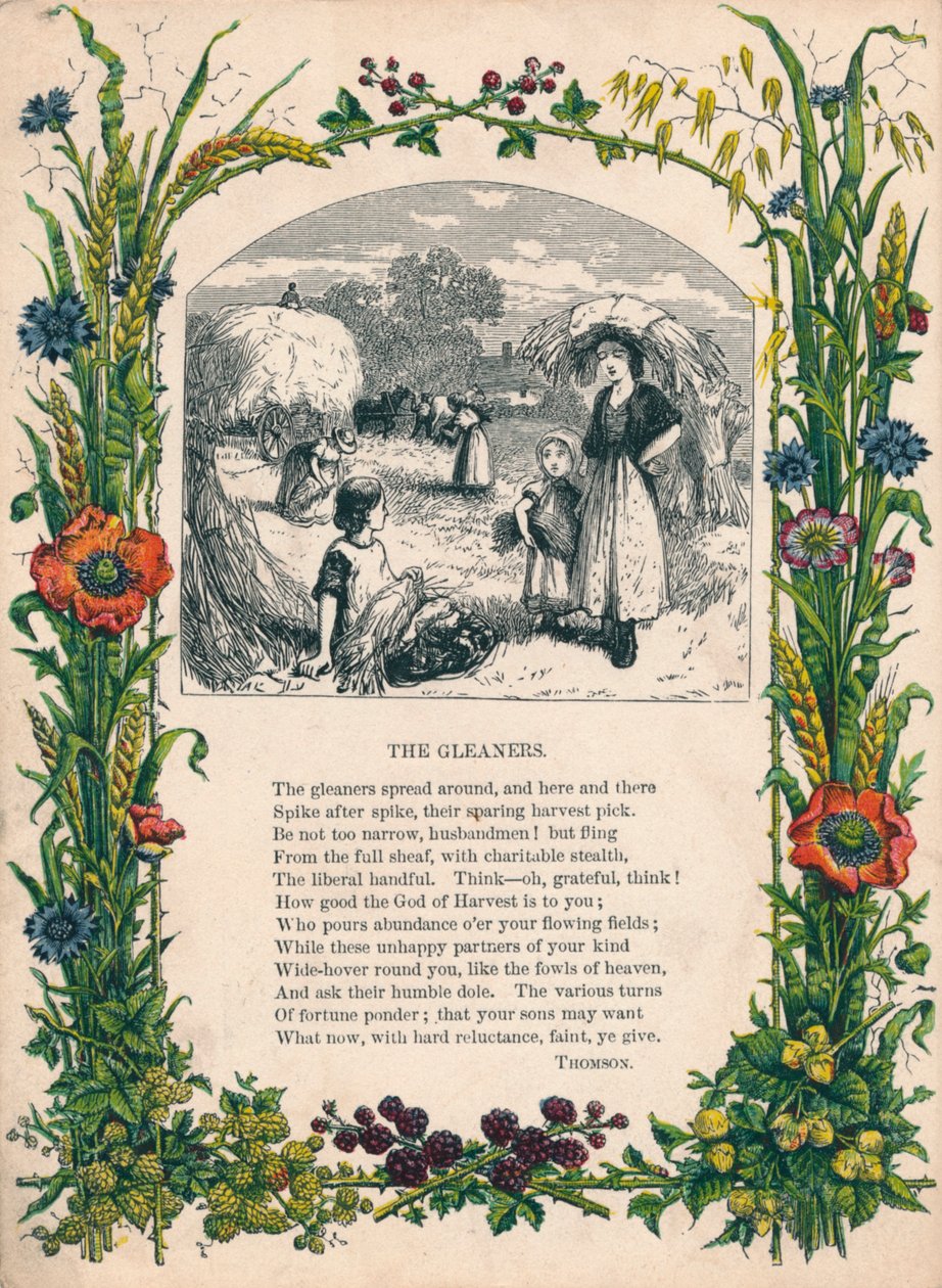 The Gleaners بواسطة طومسون ، c1900 بواسطة غير معروف