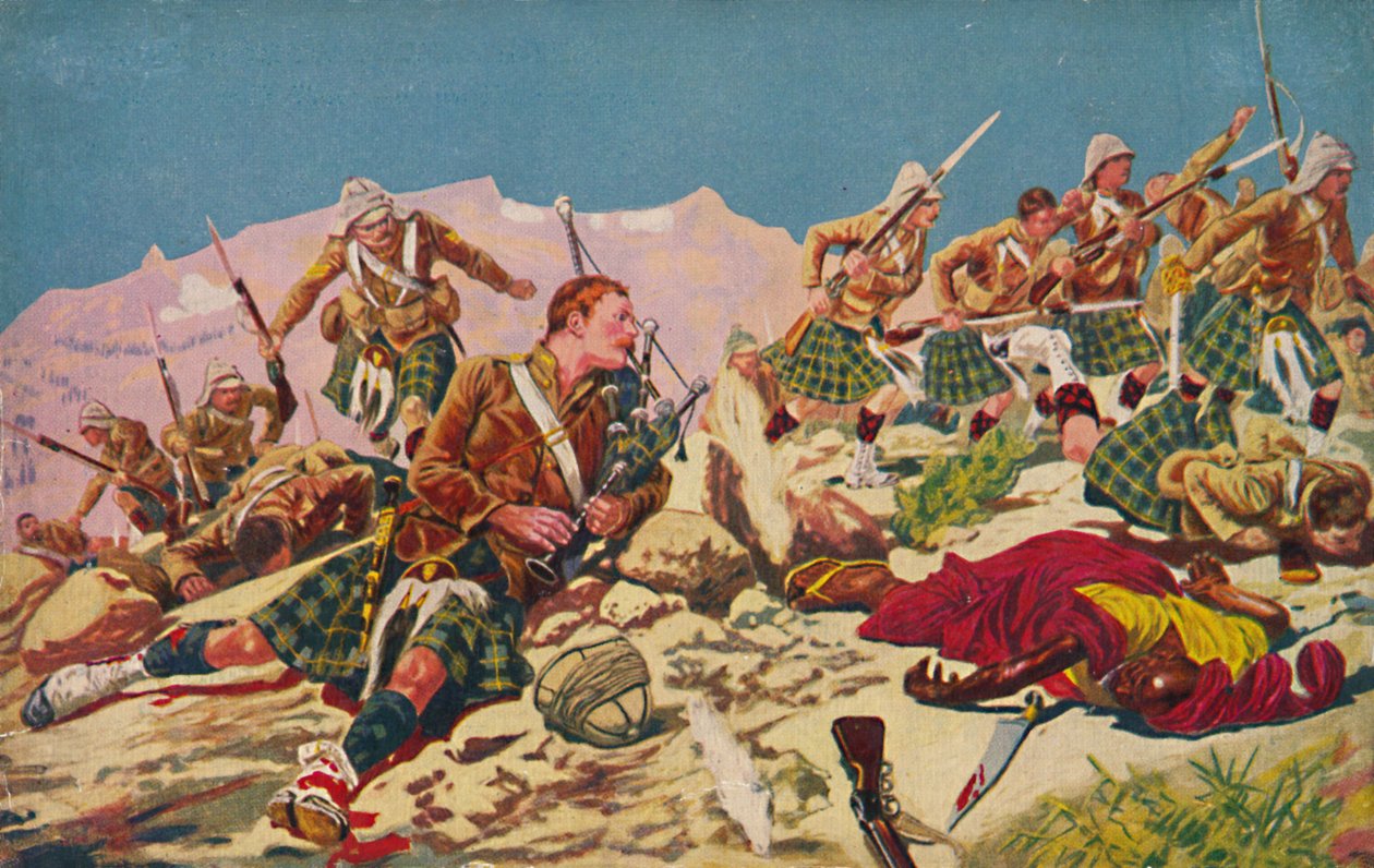 جوردون هايلاندرز. كيف فاز بايبر فيندلاتر بشركة VC في دارغاي ، 1897 ، 1939 بواسطة غير معروف