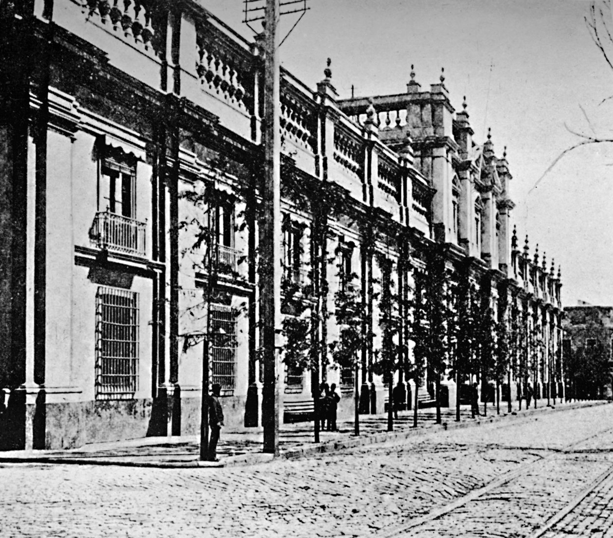 قصر الحكومة ، سانتياغو ، 1911 بواسطة غير معروف
