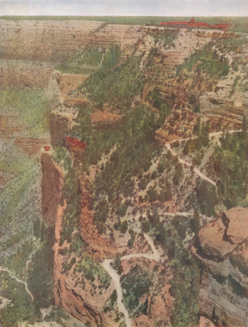 جراند كانيون ، أريزونا ، 1914. بواسطة غير معروف
