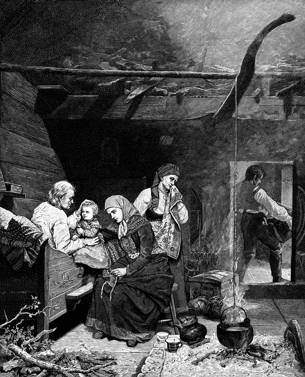 نعمة الأجداد ، منتصف القرن التاسع عشر 1882 بواسطة غير معروف