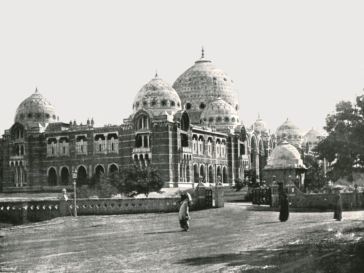 الكلية الكبرى ، بارودا ، الهند ، 1895. بواسطة غير معروف