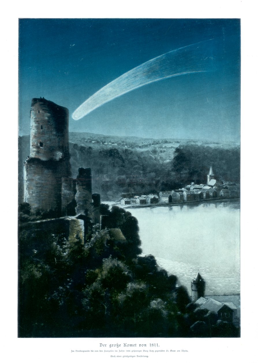 المذنب الكبير 1811 ، 1900 بواسطة غير معروف
