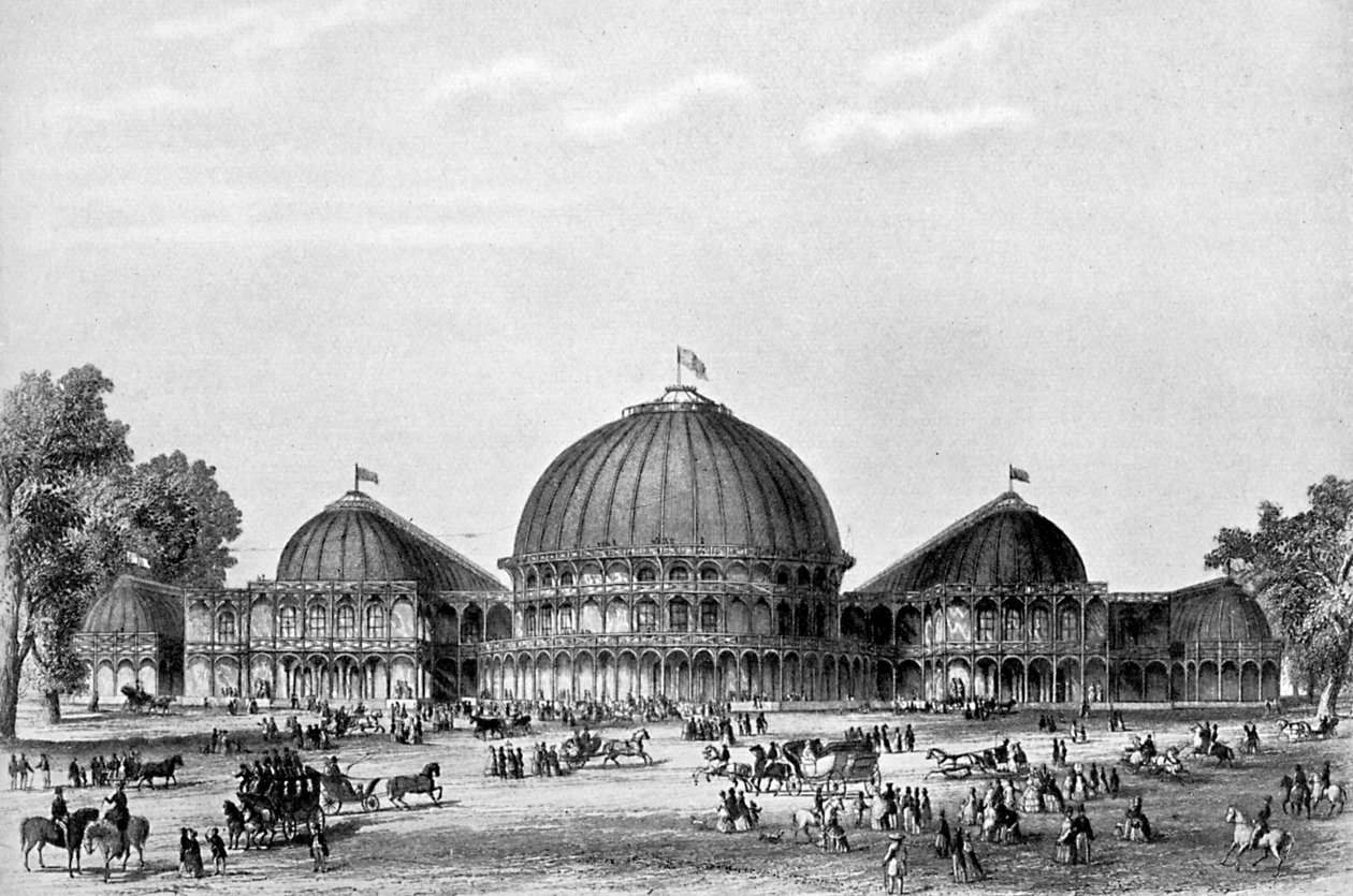 المعرض الكبير في دبلن ، 1853 ، c1920 بواسطة غير معروف